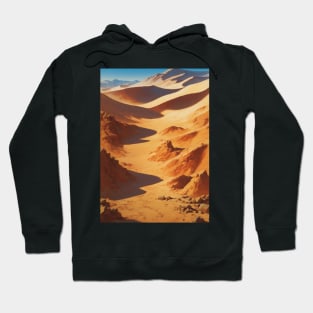 Desert Dunes in Summer Heat Hoodie